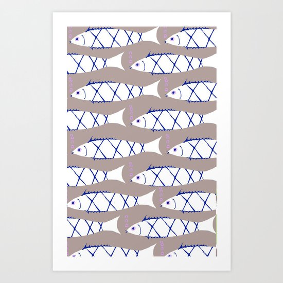 Minnow Art Print