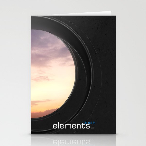 elements | clouds Stationery Cards