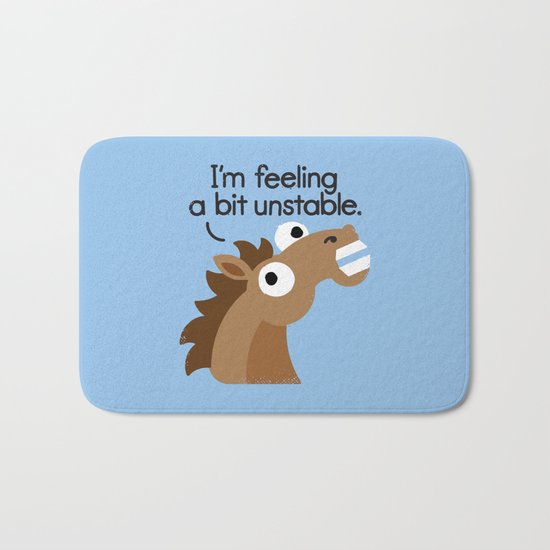 Trigger Warning Bath Mat