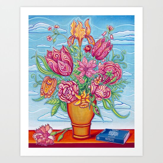 Vase Of Flowers Art Print