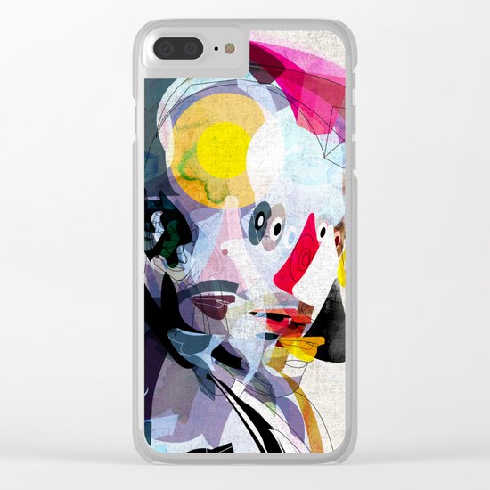 Travis02 Clear iPhone Case