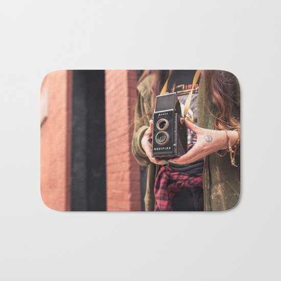Take a photo Bath Mat