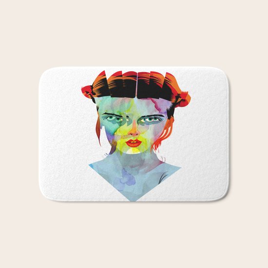 girl_190712 Bath Mat