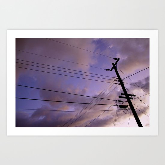 Lines Of Communication #2 Art Print