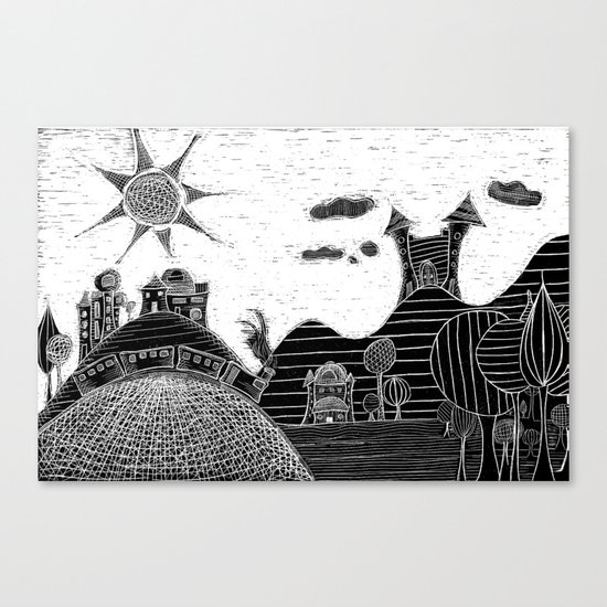 castle bubu Canvas Print