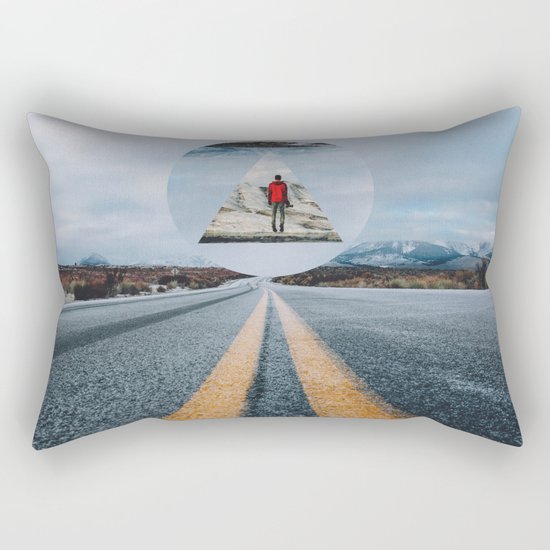 the road so far... Rectangular Pillow