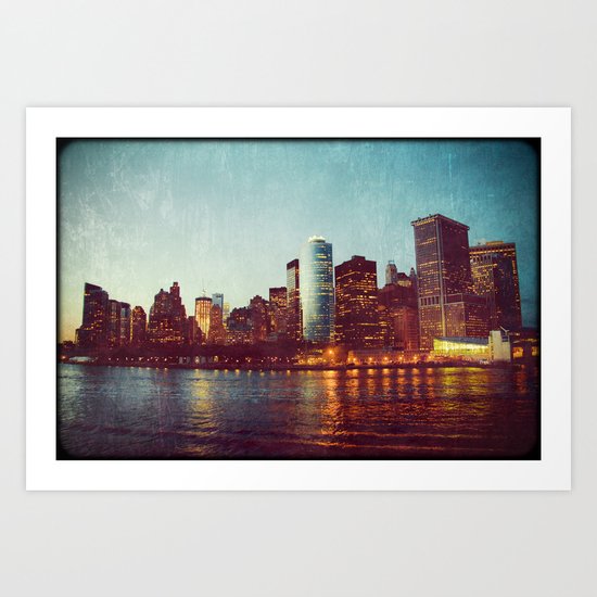 When the Lights Go Out Art Print