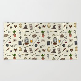 Harry Pattern Beach Towel