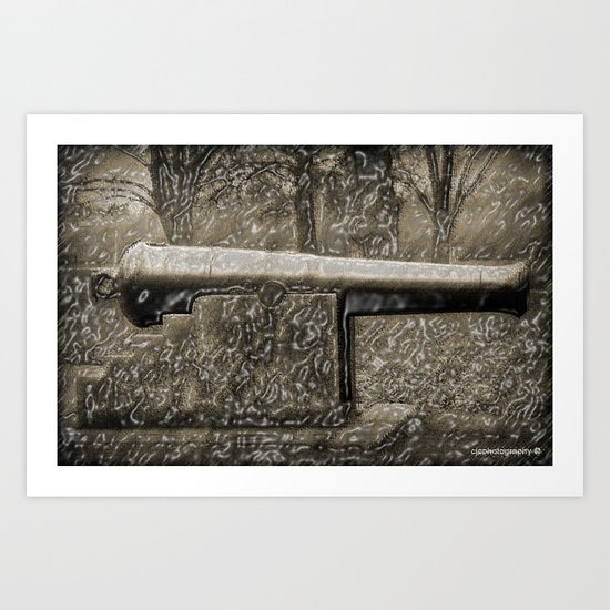 Loose Cannon Art Print