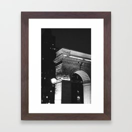 Washington Square Park Framed Art Print