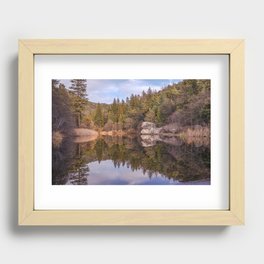 Lake Fulmor Recessed Framed Print