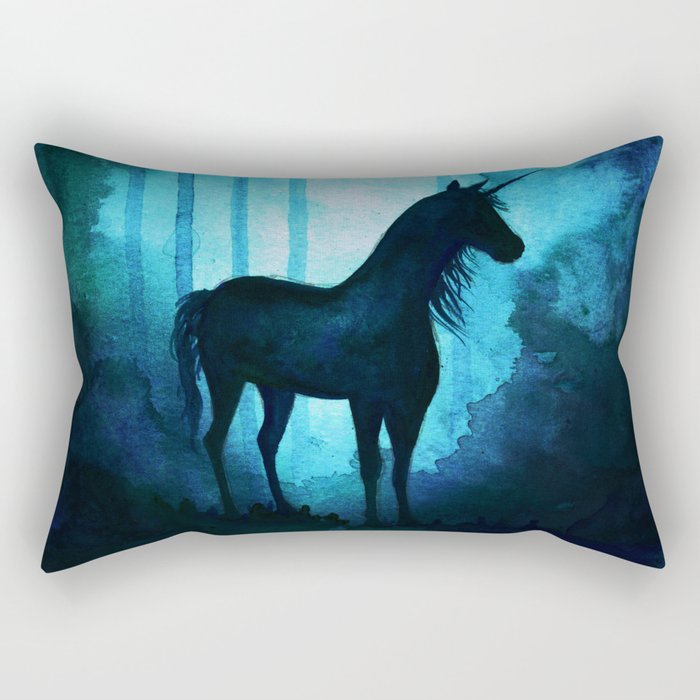 Magical Unicorn Rectangular Pillow