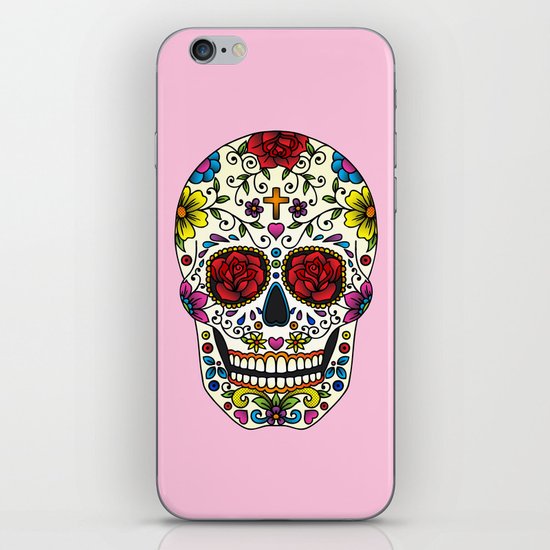 Sugar Skull iPhone & iPod Skin