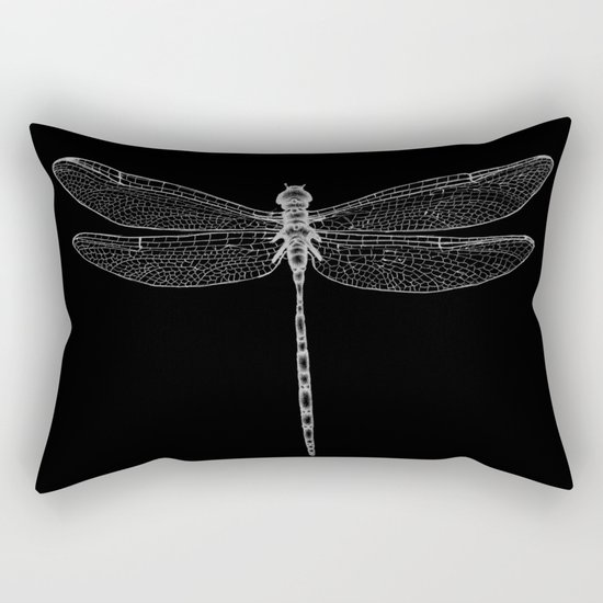 Night Flyer Rectangular Pillow