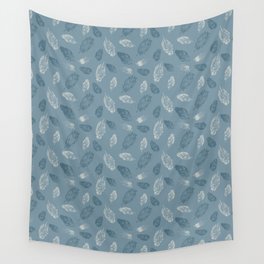 Feather in the wind Wall Tapestry