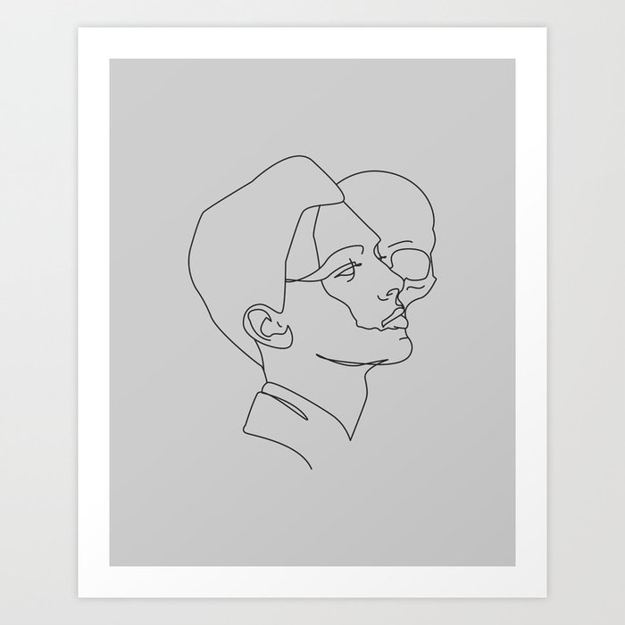 Soulmate Art Print by amedesign | Society6