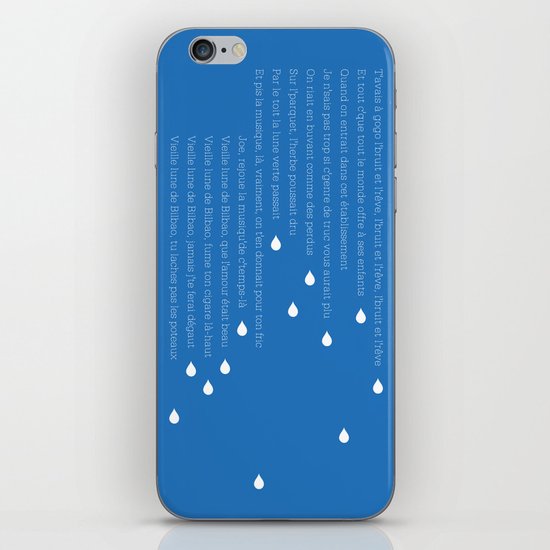 Vieille lune de Bilbao iPhone & iPod Skin