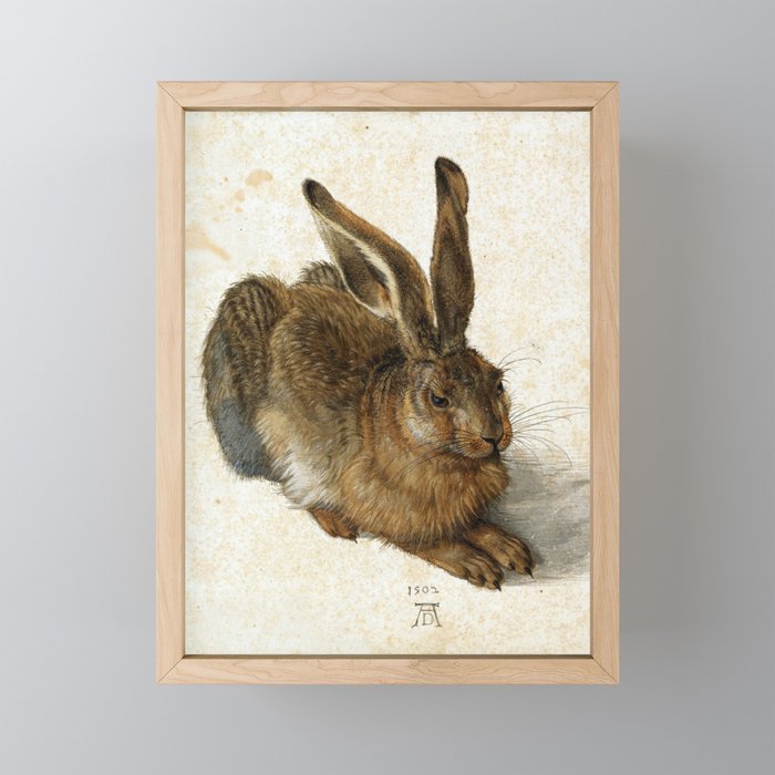 Albrecht Durer - Hare Framed Mini Art Print
