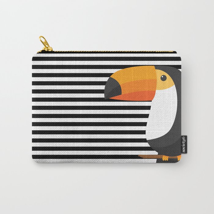 TOUCAN tropical toucans Carry-All Pouch