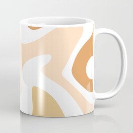 Minimalist Abstract Waves Coffee Mug