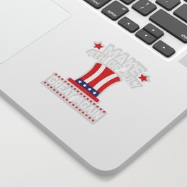 Make 4th Of July Great Again Sticker