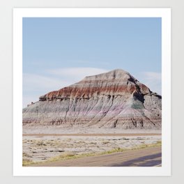 The Teepees - Painted Desert - Petrified Forest National Park Art Print