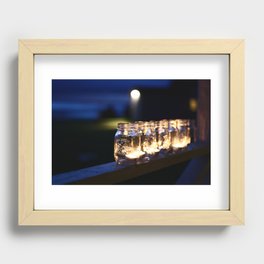 Mason Lights Recessed Framed Print