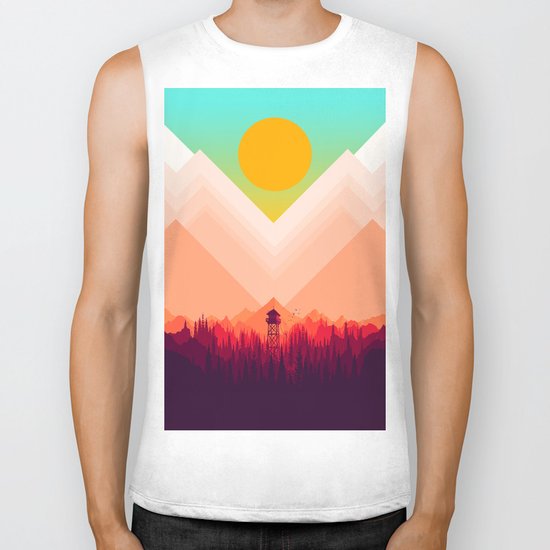 Summer Nature Biker Tank