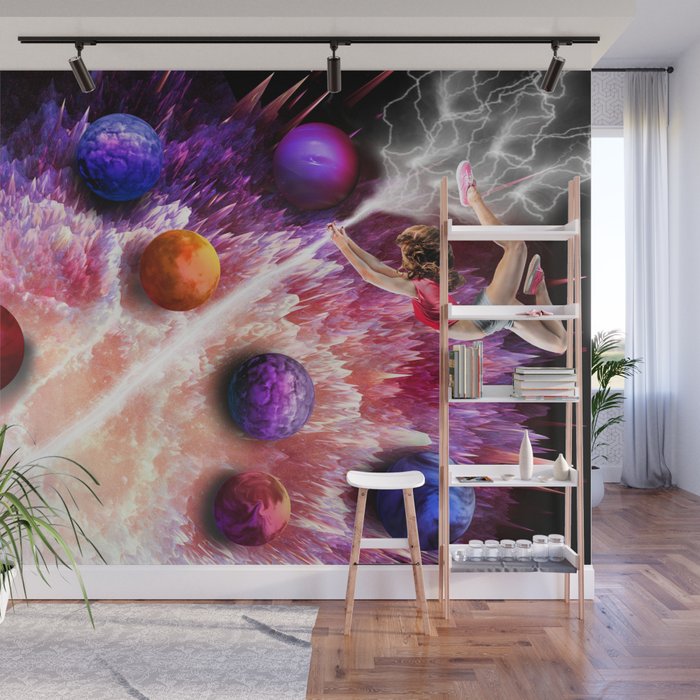 Creation at Her Fingertips Wall Mural