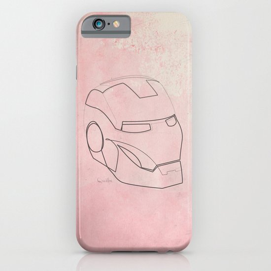 One line Iron Man iPhone & iPod Case