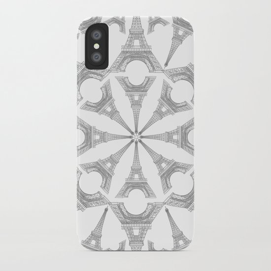 Paris in a Kaleidoscope iPhone Case
