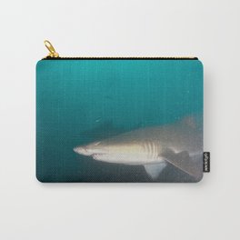 Shark with backscatter glitter Carry-All Pouch