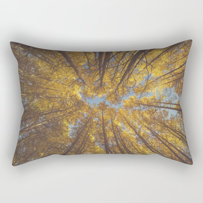 Orange Canopy Rectangular Pillow