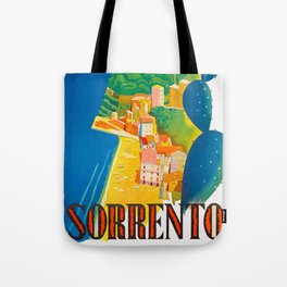 Sorrento Italy ~ Vintage Travel Poster Tote Bag