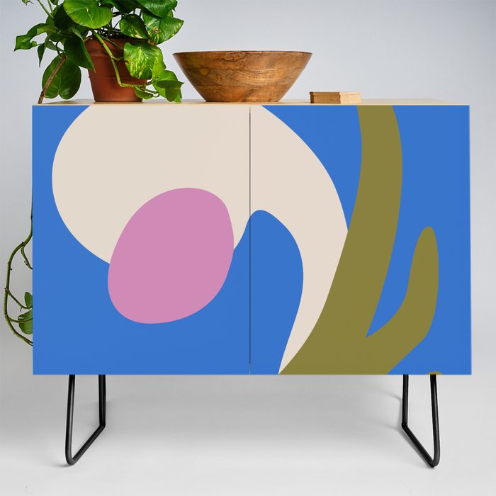 Abstract Flower 2 Credenza