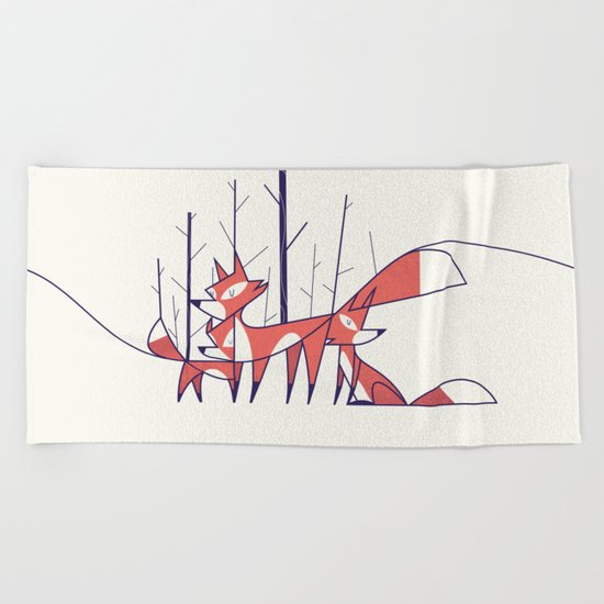 Foxes Beach Towel