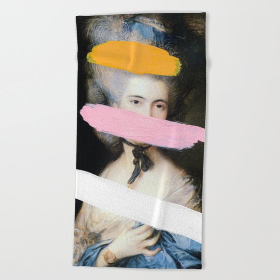 Brutalized Gainsborough 2 Beach Towel