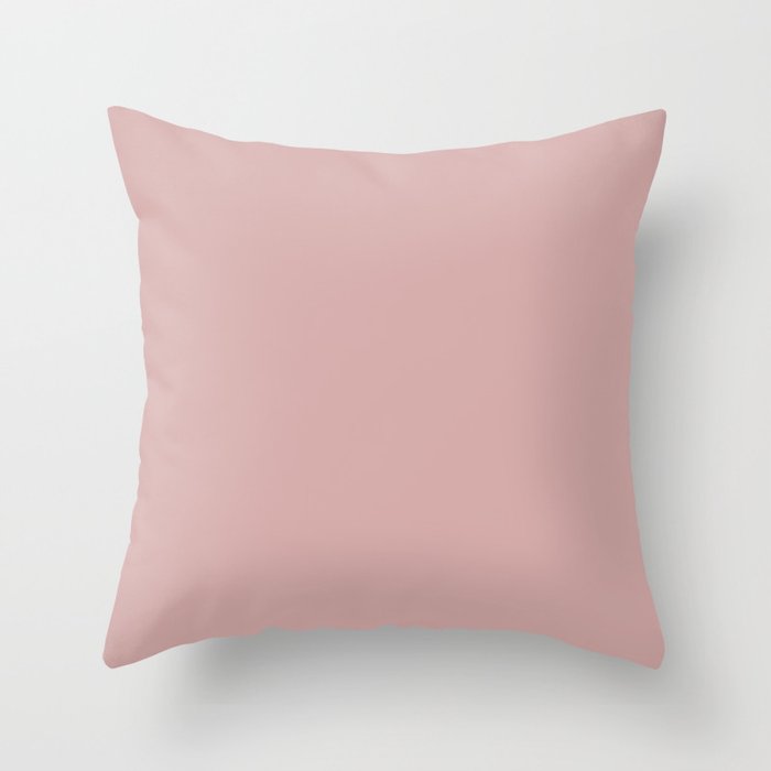 Monochrome brown 211-169-169 Throw Pillow