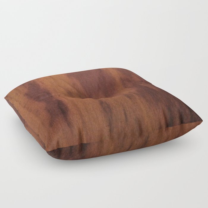 Wood Grain Floor Pillow