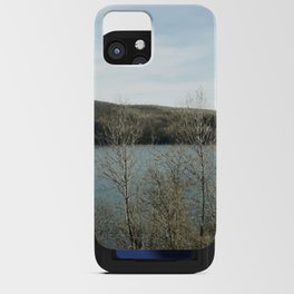 MIld northern lake landscape view iPhone Card Case