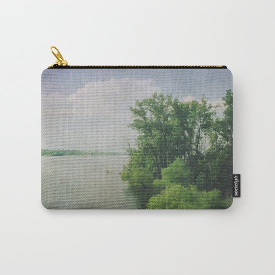 She Sat in the Sunshine and Watched the Clouds Carry-All Pouch