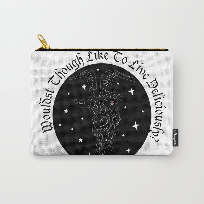 Black Phillip Carry-All Pouch