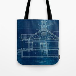 Admin Blueprint Tote Bag