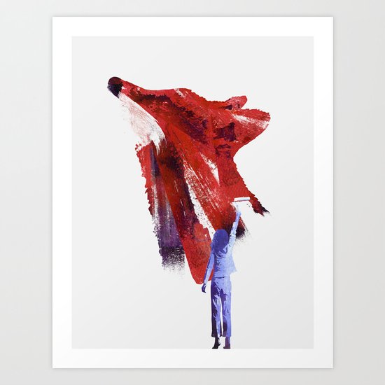 My only friend Art Print