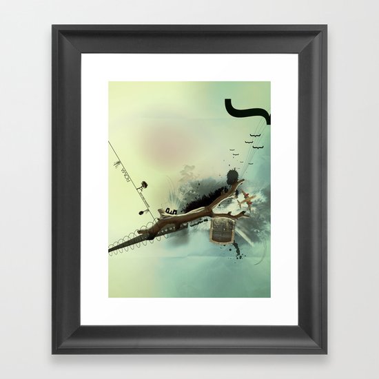 roma parco Framed Art Print
