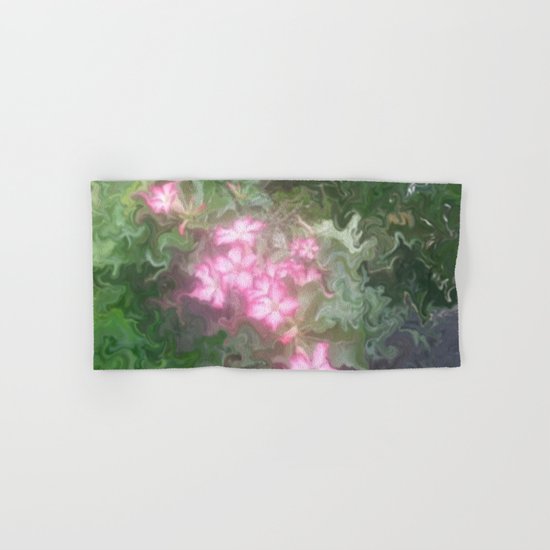 Pretty Love Flowers Hand & Bath Towel