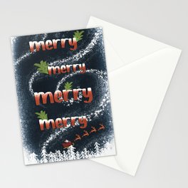 Merry Merry Stationery Cards