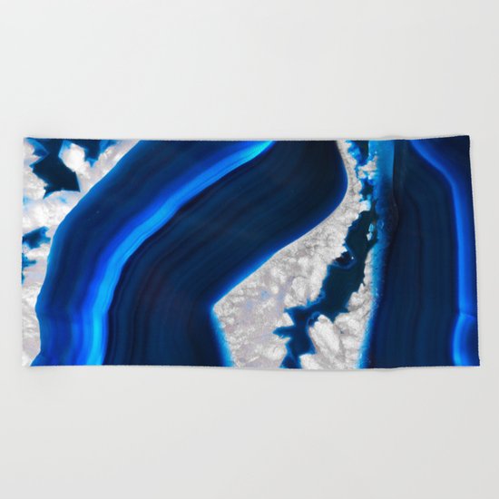 Electrical Agate Beach Towel