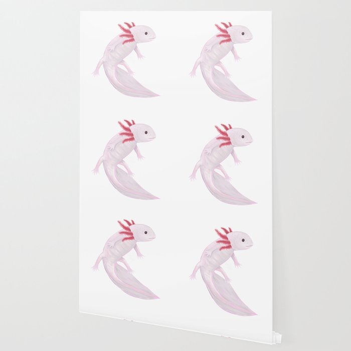 Axolotl Wallpaper By Demonofthestars Society6