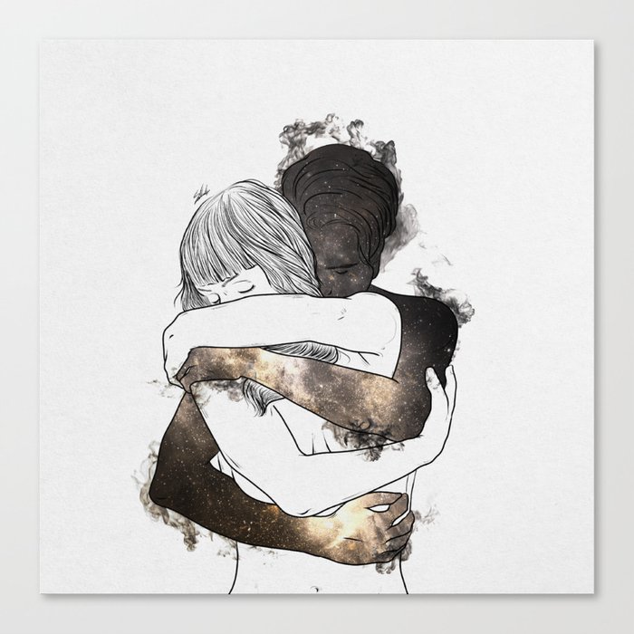I would keep you forever (GOLD). Canvas Print